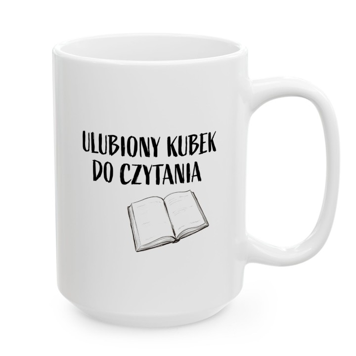 Kubek dla czytelnika Ulubiony Kubek Do Czytania Prezent mól książkowy
