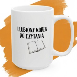 Kubek ceramiczny Ulubiony Kubek Do Czytania