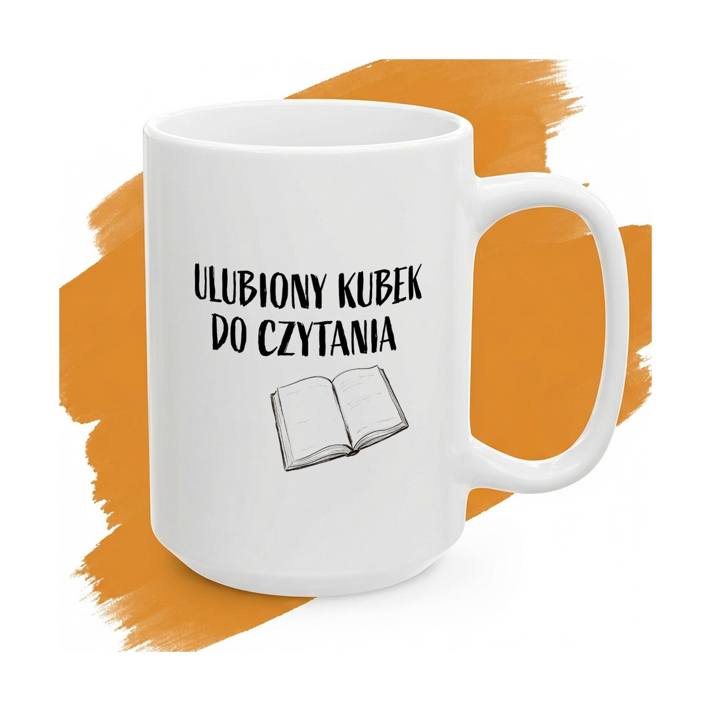 Kubek ceramiczny Ulubiony Kubek Do Czytania