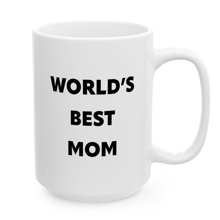 Kubek World's Best Mom – Klasyczny prezent dla Mamy Szefowej