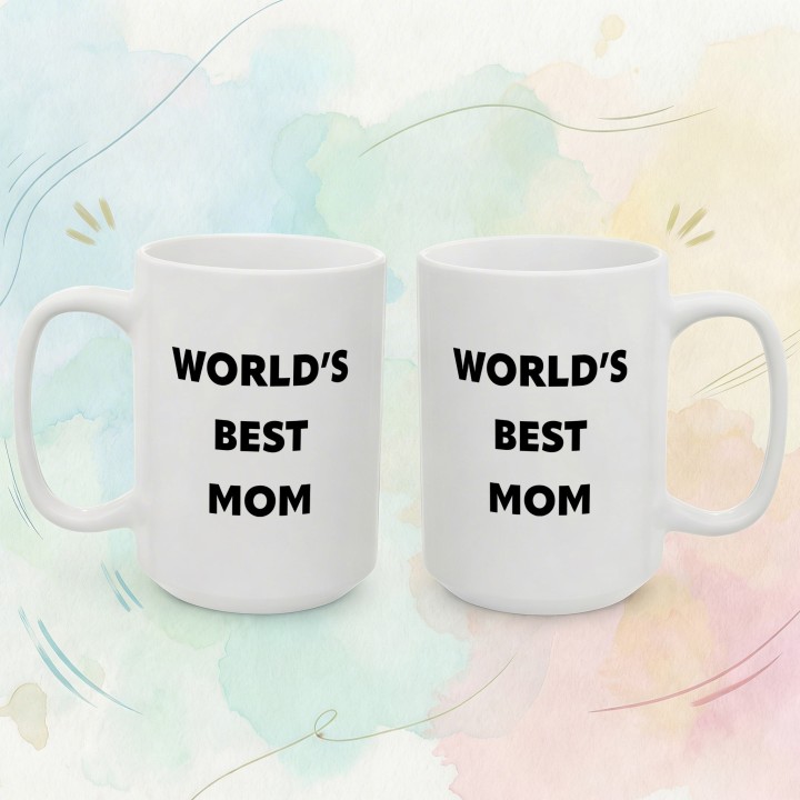 Kubek World's Best Mom – Klasyczny prezent dla Mamy Szefowej