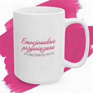 Kubek fanki romansów Fikcyjni faceci Prezent dla czytelniczki
