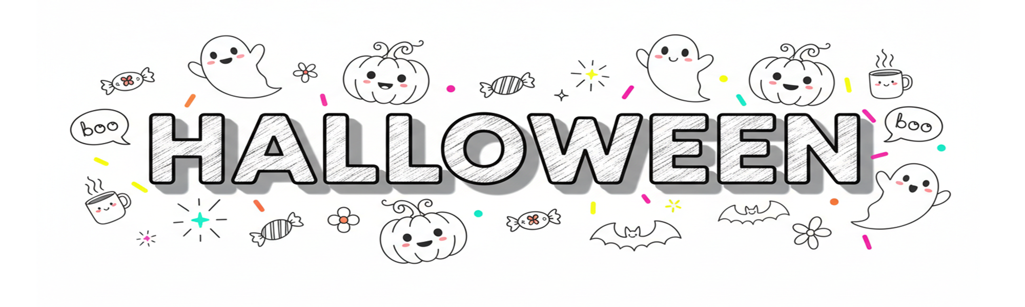 Halloween – produkty na spooky season z nadrukami i tekstami