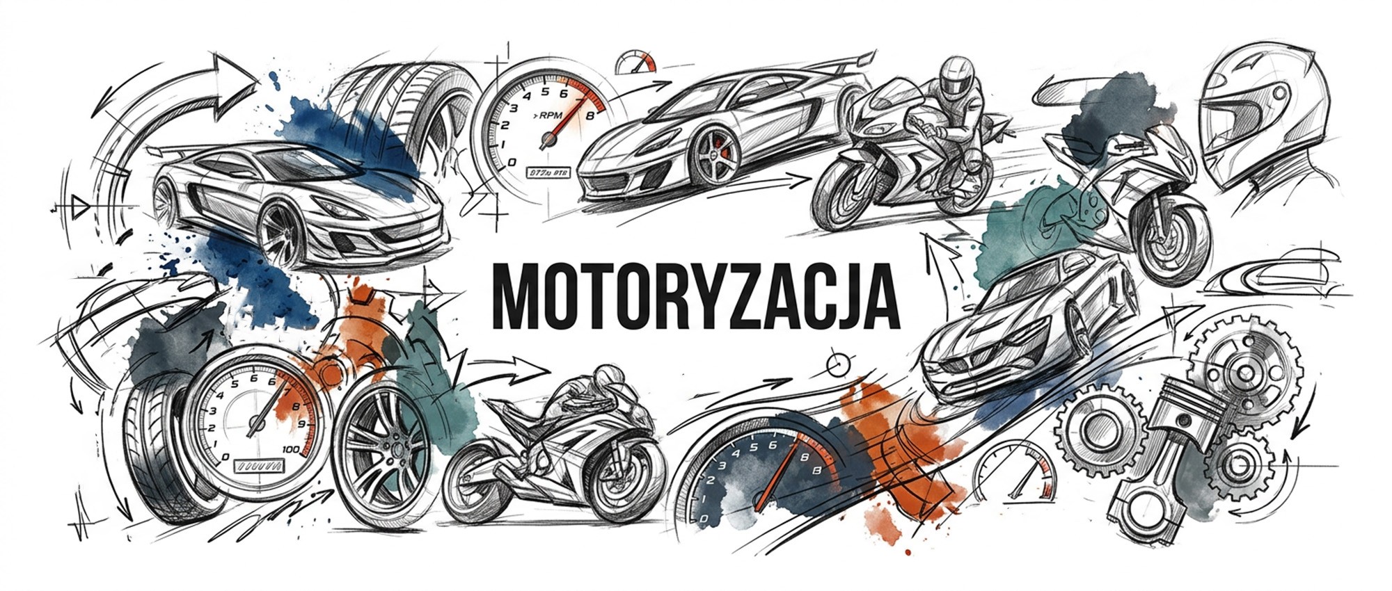 Motoryzacja – kubki i koszulki z motywem samochodów