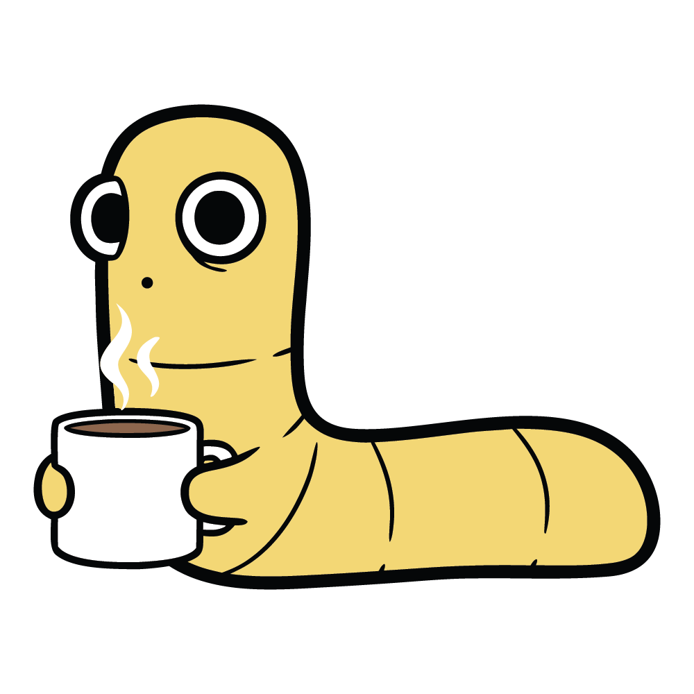 Robak Herbatę lubiący