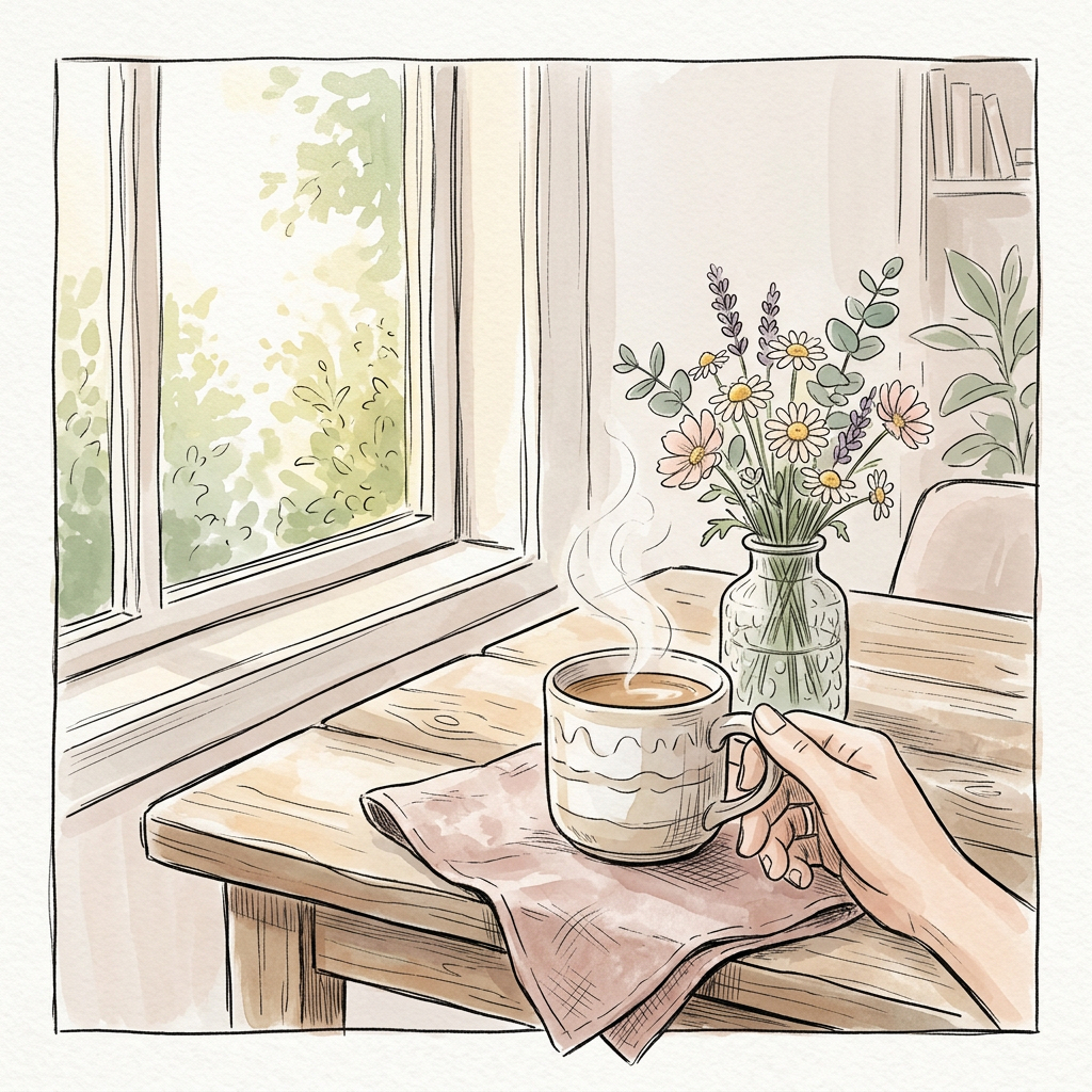 Eleganckie białe kubki ceramiczne z autorskimi grafikami jako idealny i praktyczny pomysł na prezent na Dzień Matki